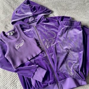 I.AM.GIA Daria Velour Tracksuit